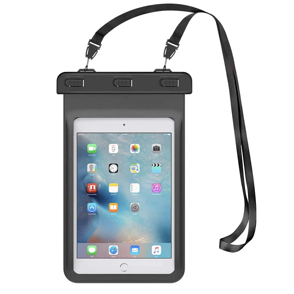 AG-W12_iPad | IPX8 Waterproof Case for iPad 7 to 8.3 Inches