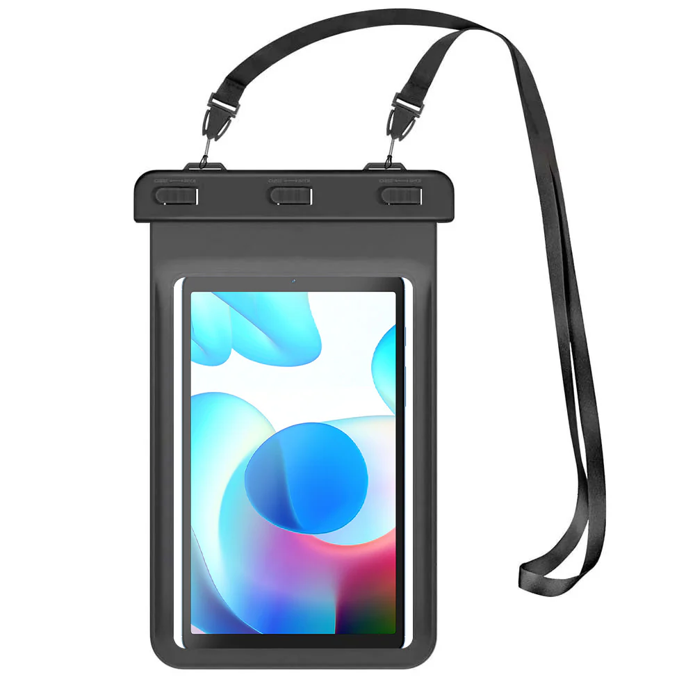 AG-W12_OP | IPX8 Waterproof Case for OPPO Tablet 7 to 8.3 Inches