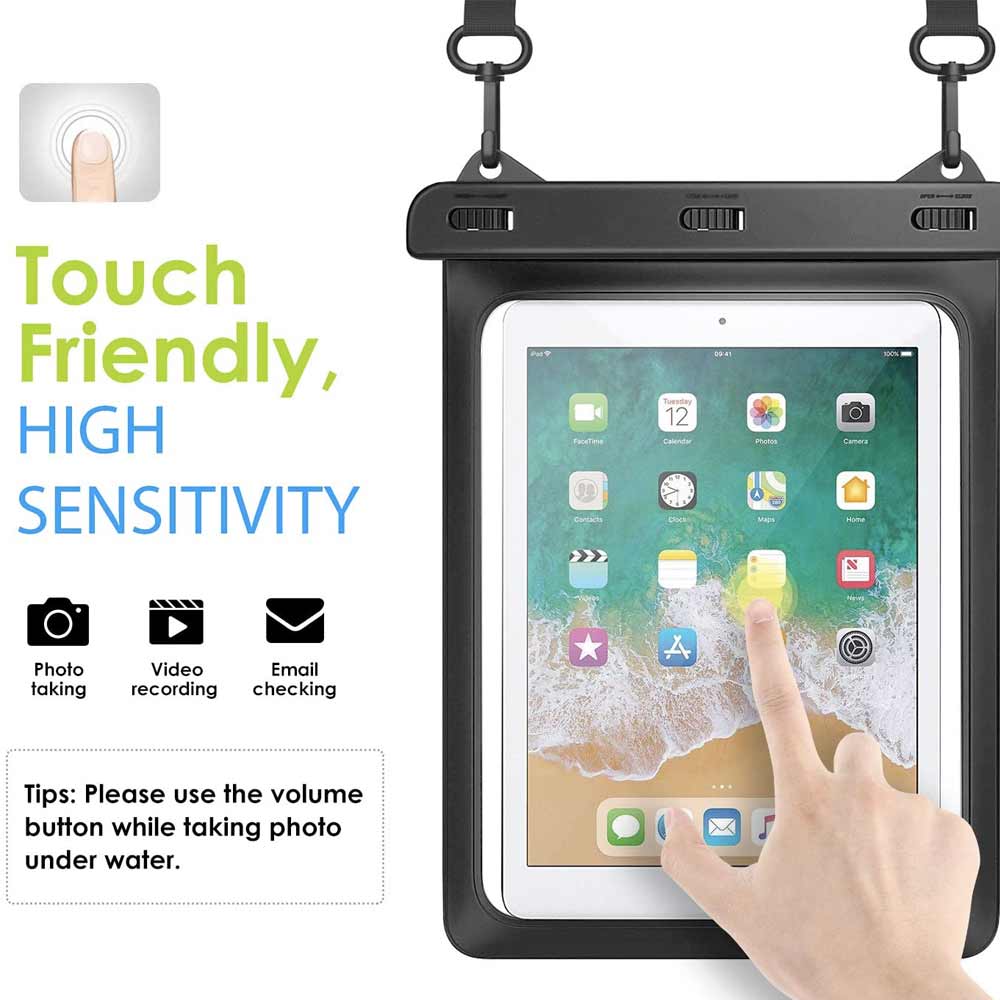 AG-W13_HR | IPX8 Waterproof Case for Honor Pad 9.7 to 12 Inches - Image 4
