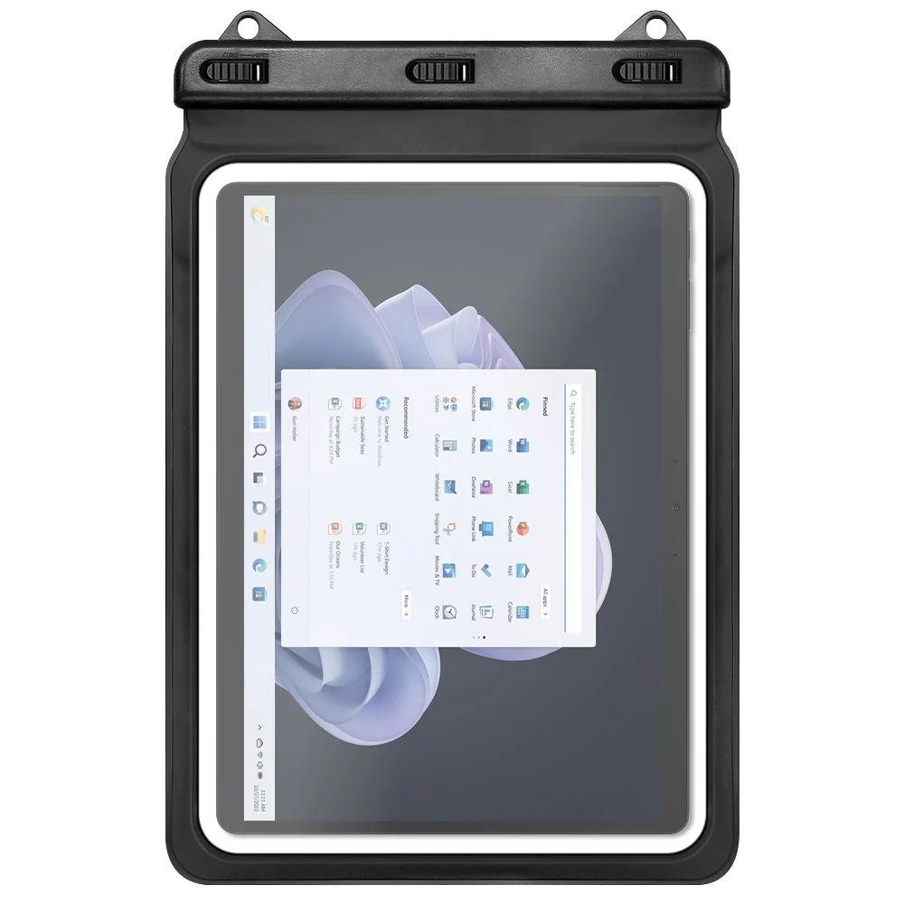 AG-W15_MS | IPX8 Waterproof Case for Microsoft Surface 12 to 13 Inches