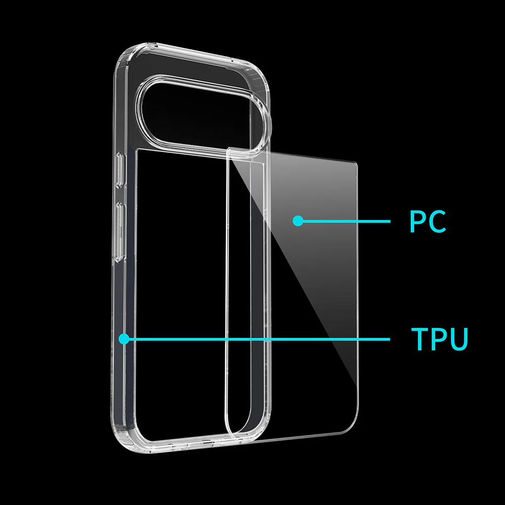 AHN-GG25-PXL10 | Google Pixel 10 / 10 Pro Case | Ultra slim shockproof crystal clear case - Image 3