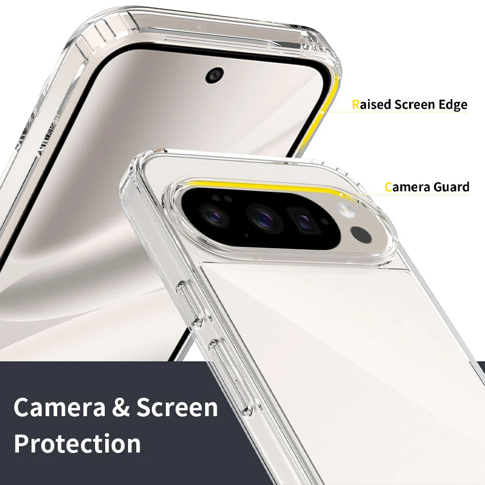 AHN-GG25-PXL10 | Google Pixel 10 / 10 Pro Case | Ultra slim shockproof crystal clear case - Image 5