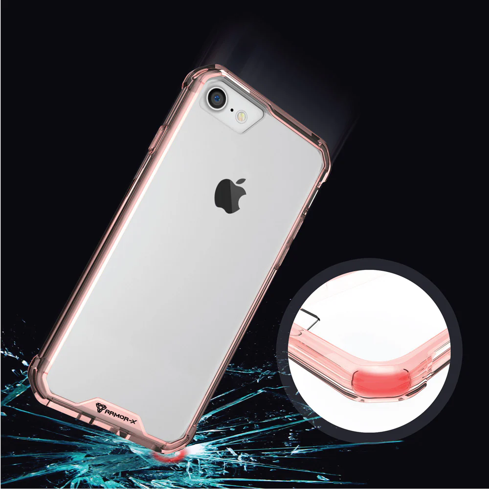 AHN-i6-CR | iPhone 6 Case | Ultra slim shockproof crystal clear case - Image 4