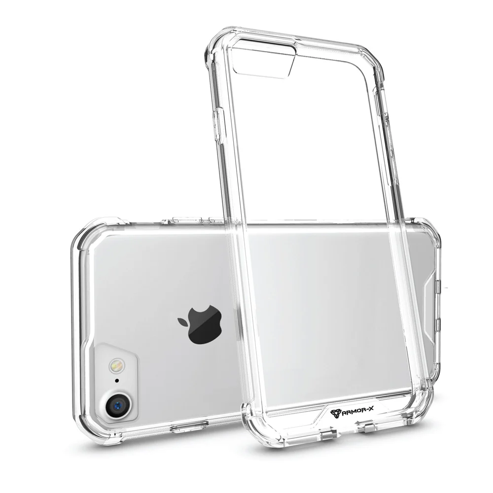 AHN-i8-CR | iPhone 8 Case | Ultra slim shockproof crystal clear case