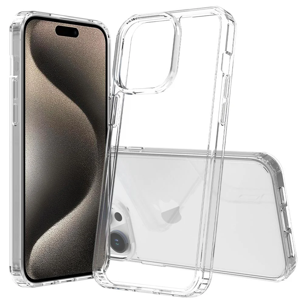 AHN-IPH-15PMX | iPhone 15 Pro Max Case | Ultra slim shockproof crystal clear case - Image 5