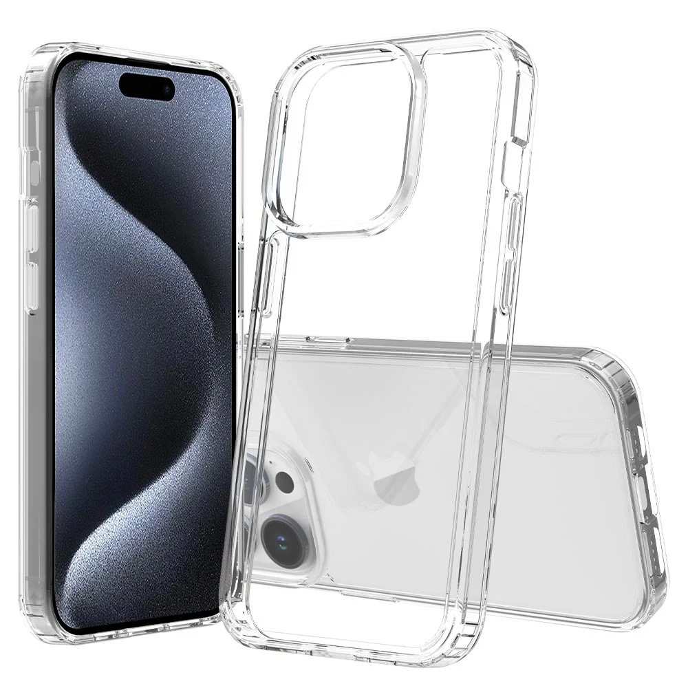 AHN-IPH-15PRO | iPhone 15 Pro Case | Ultra slim shockproof crystal clear case - Image 5