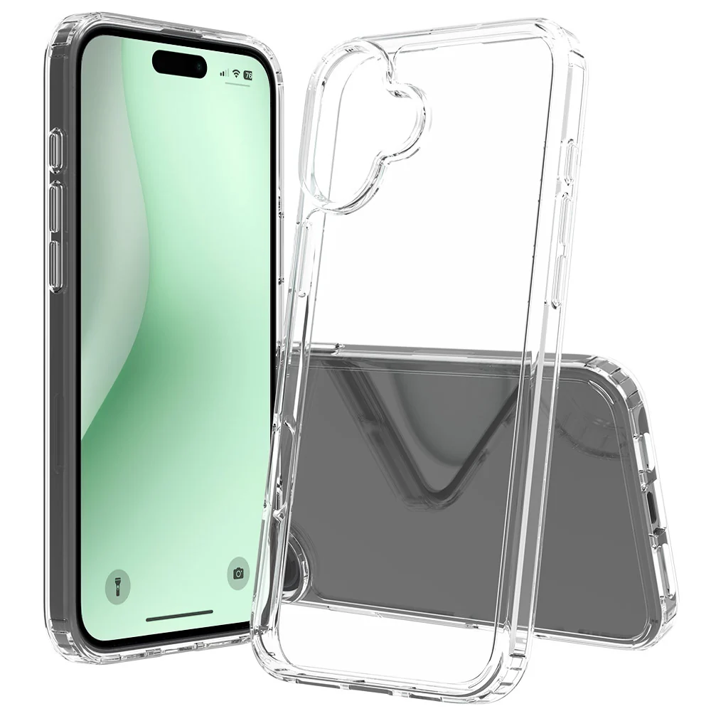 AHN-IPH-16PL | iPhone 16 Plus Case | Ultra slim shockproof crystal clear case - Image 2