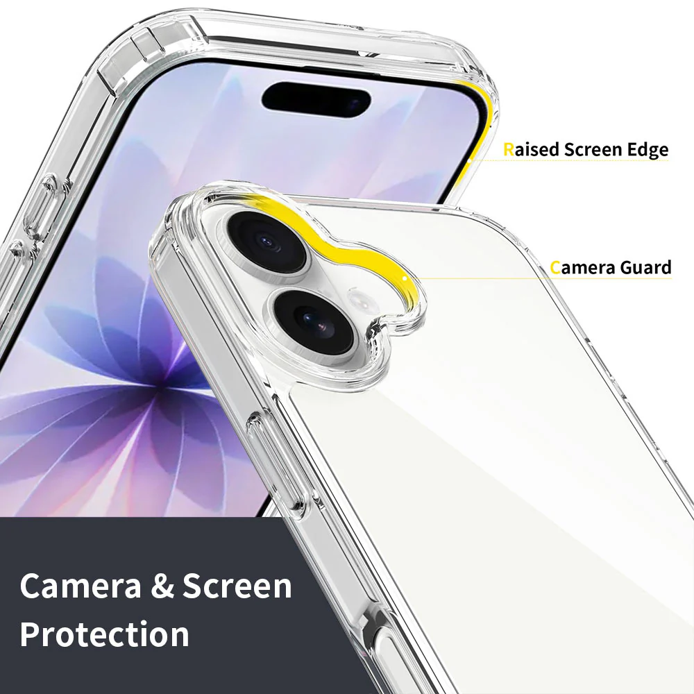 AHN-IPH-17 | iPhone 17 Case | Ultra slim shockproof crystal clear case - Image 2