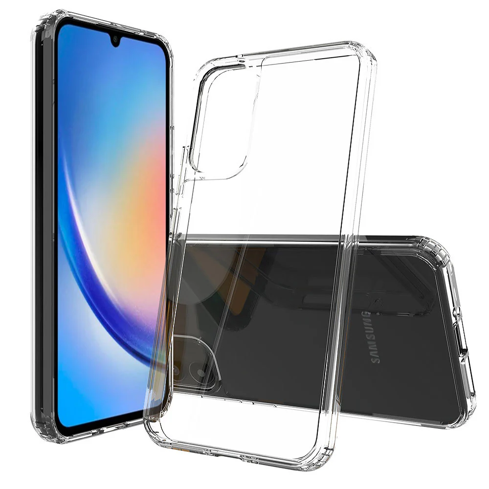 AHN-SS23-A345G | Samsung Galaxy A34 5G SM-A346 Case | Ultra slim shockproof crystal clear case - Image 2