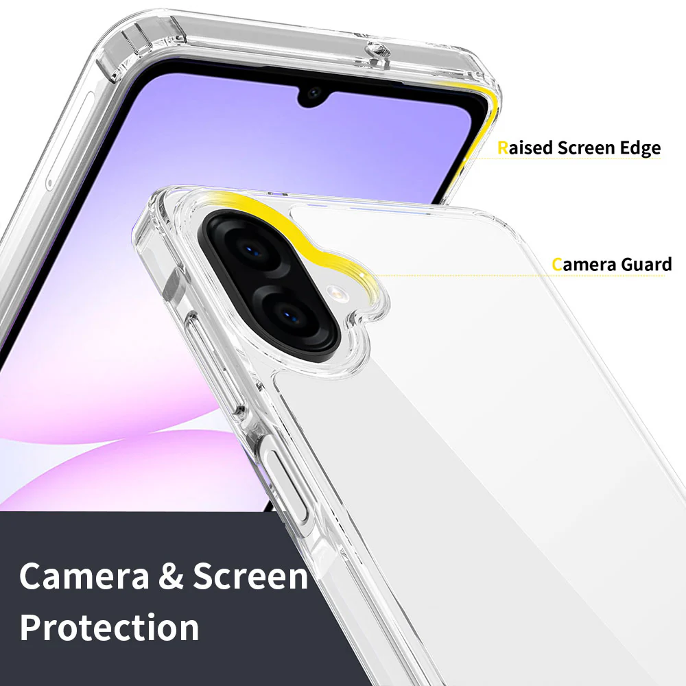 AHN-SS25-A074G | Samsung Galaxy A07 4G SM-A075 Case | Ultra slim shockproof crystal clear case - Image 4