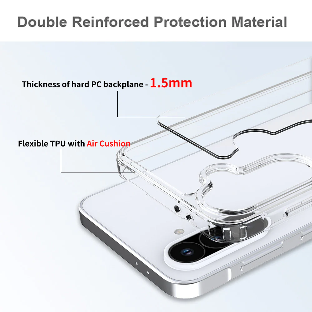 AHN-SS25-A565G | Samsung Galaxy A56 5G SM-A566 Case | Ultra slim shockproof crystal clear case - Image 4