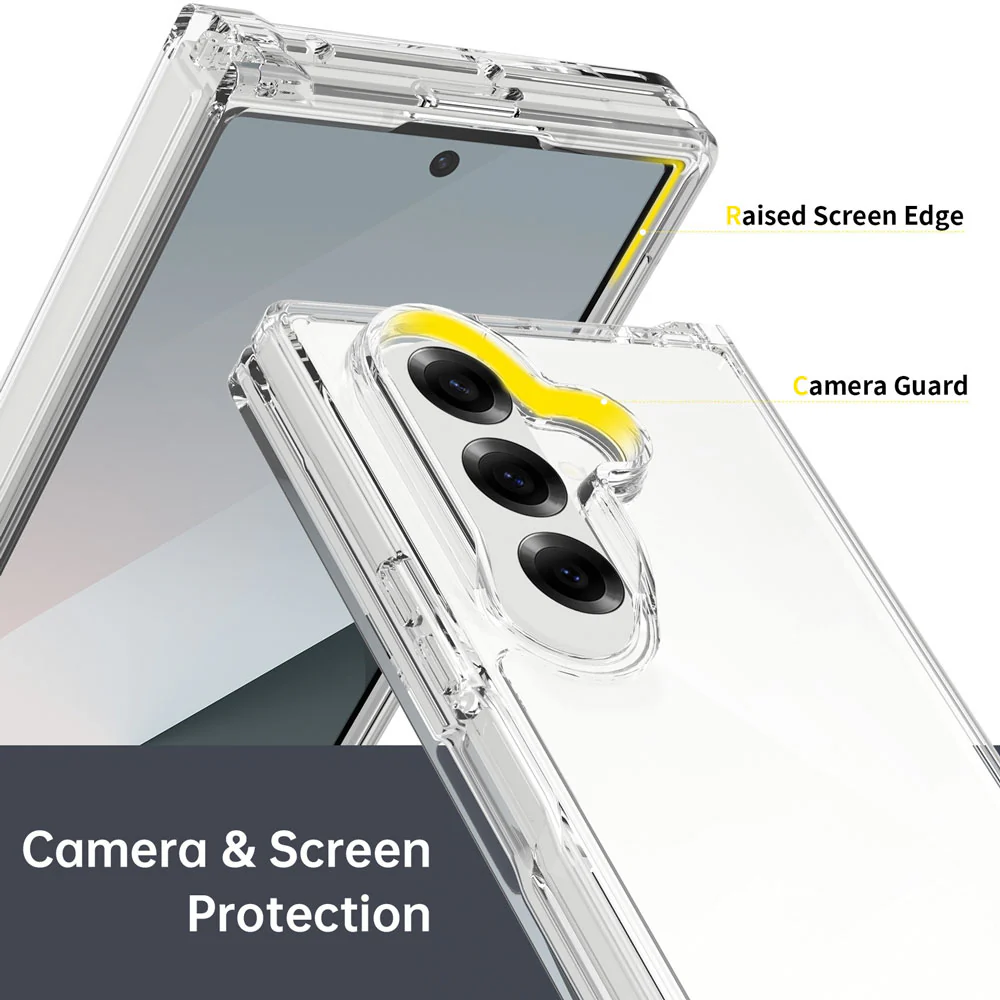 AHN-SS25-ZFOLD7 | Samsung Galaxy Z Fold7 SM-F966 Case | Ultra slim shockproof crystal clear case - Image 3