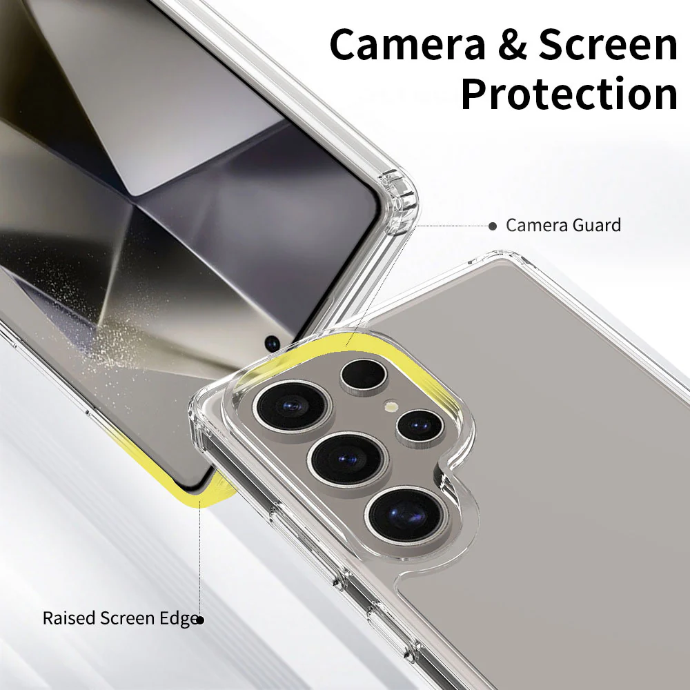 AHN-SS25-S25U | Samsung Galaxy S25 Ultra SM-S938 Case | Ultra slim shockproof crystal clear case - Image 4