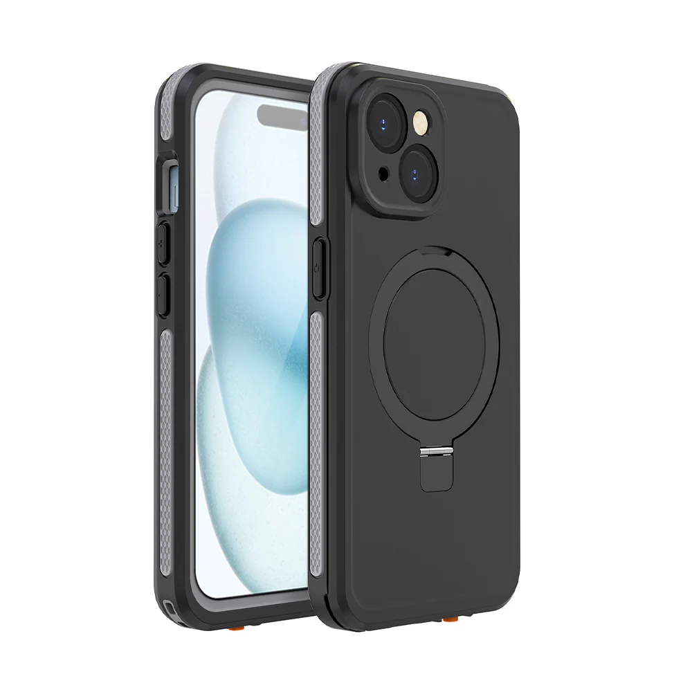 AMG-IPH-15 | iPhone 15 | IP68 waterproof iPhone case with kickstand - Image 5