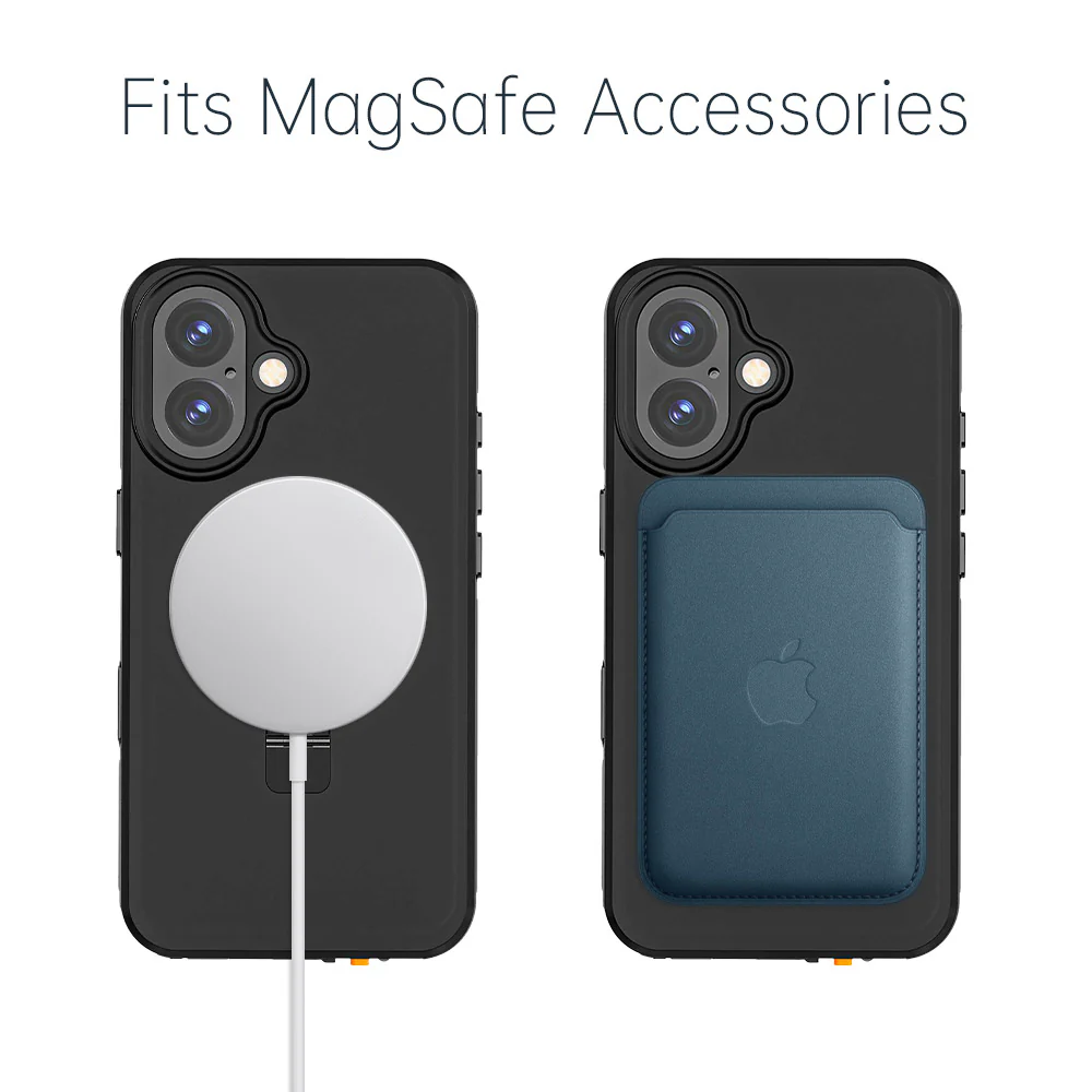AMG-IPH-16PL | iPhone 16 Plus | IP68 waterproof iPhone case with kickstand - Image 6