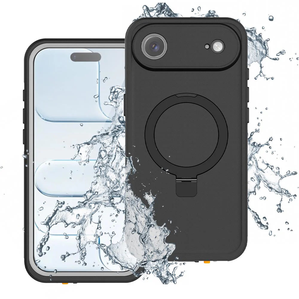AMG-IPH-17AIR | iPhone Air / 17 Air | IP68 waterproof iPhone case with kickstand