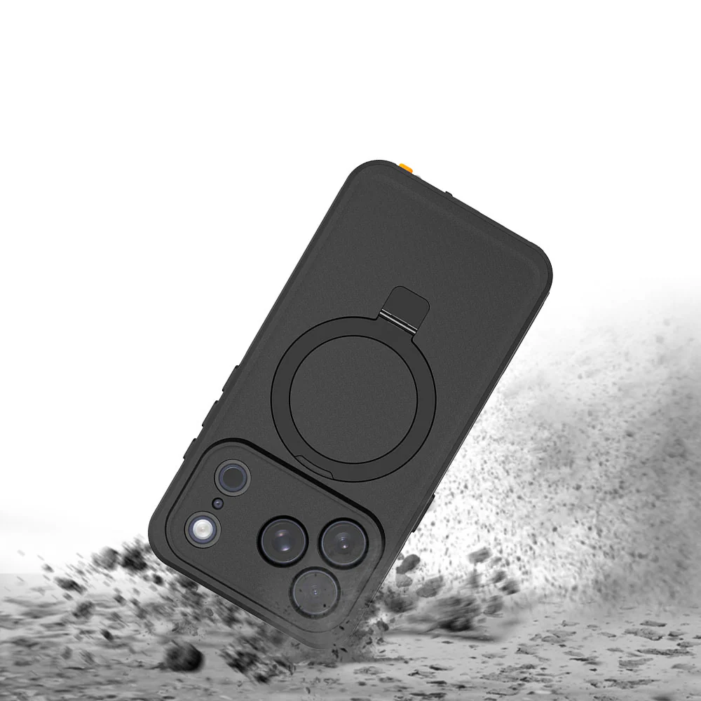 AMG-IPH-17PRO | iPhone 17 Pro | IP68 waterproof iPhone case with kickstand - Image 4