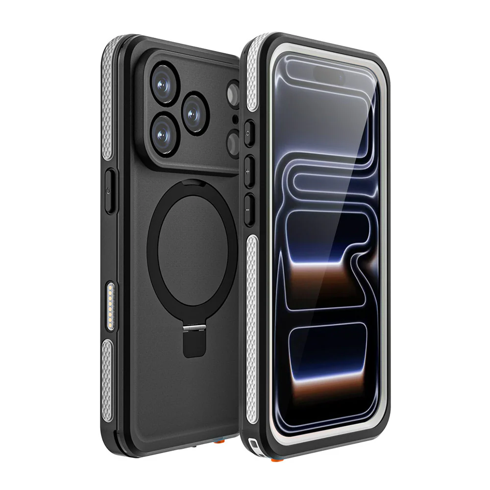 AMG-IPH-17PRO | iPhone 17 Pro | IP68 waterproof iPhone case with kickstand - Image 5
