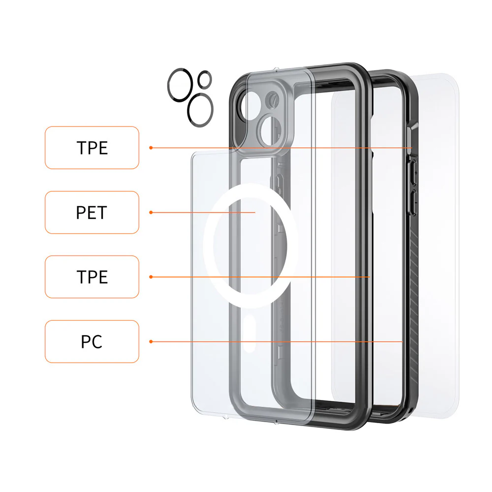 AMN-IPH-14 | iPhone 14 | IP68 Waterproof Case & Magnetic Case - Image 4