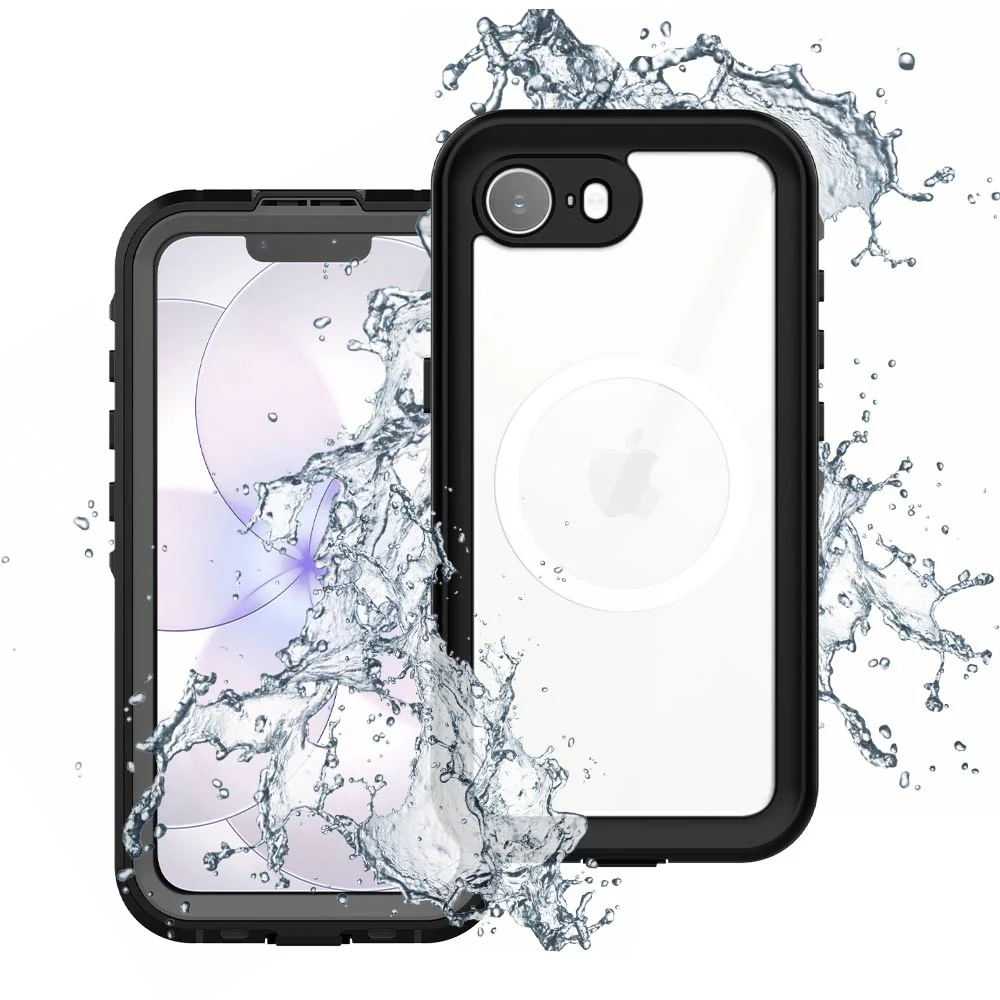 AMN-IPH-16E | iPhone 17e / 16e | IP68 Waterproof Case & Magnetic Case