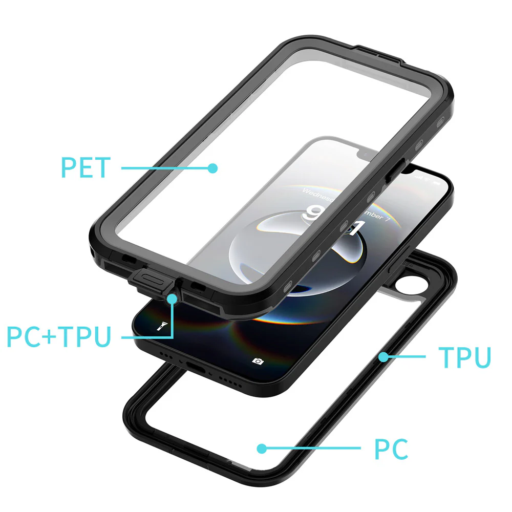 AMN-IPH-16E | iPhone 17e / 16e | IP68 Waterproof Case & Magnetic Case - Image 3
