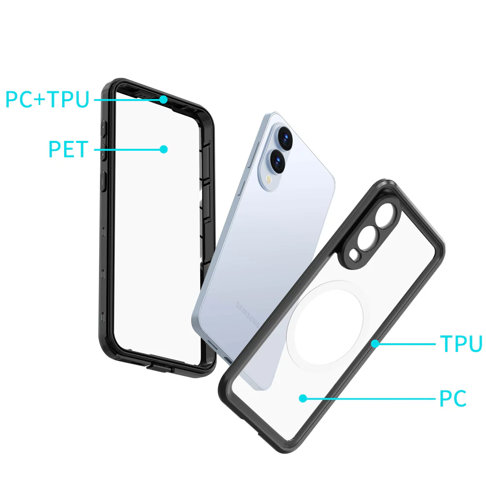 AMN-SS25-S25E | Samsung Galaxy S25 Edge SM-S937 | IP68 Waterproof Case & Magnetic Case - Image 2