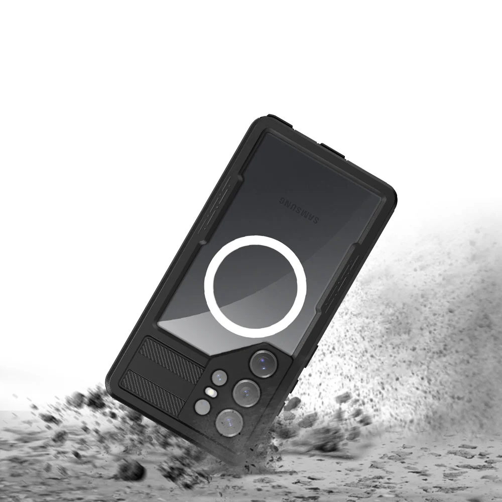 AMN-SS25-S25U | Samsung Galaxy S25 Ultra SM-S938 | IP68 Waterproof Case & Magnetic Case - Image 4