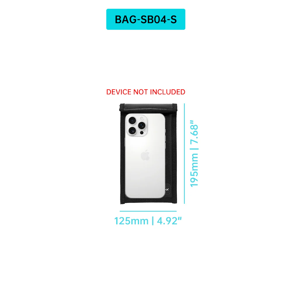 BAG-SB04 | Faraday Bag For Smartphones , Tablet and Laptop With Signal Blocking And Shielding - Image 10
