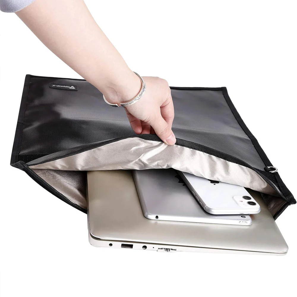 BAG-SB04 | Faraday Bag For Smartphones , Tablet and Laptop With Signal Blocking And Shielding - Image 2