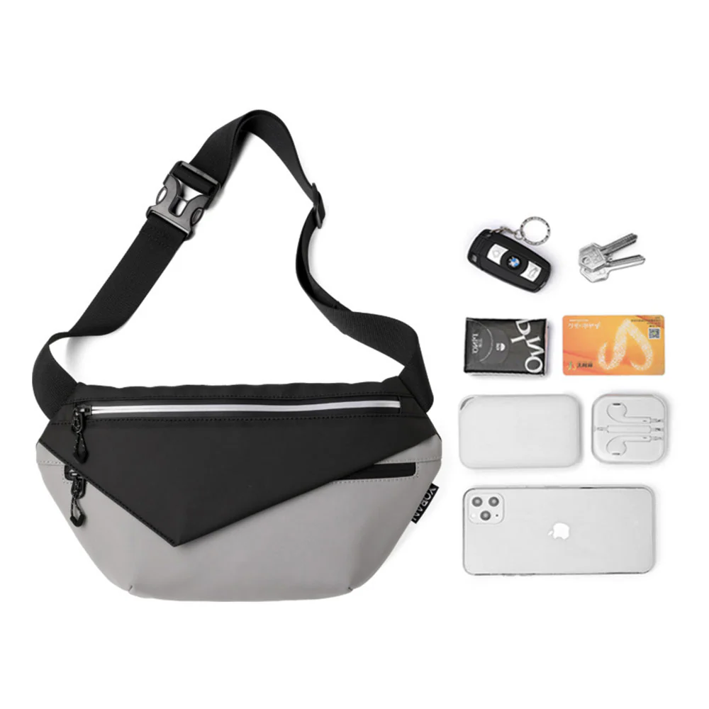 BAG-SL1 | Fashion Sling Bag / Chest Bag / Waist bag | Anti-Splash Bag with Velcro - Image 5