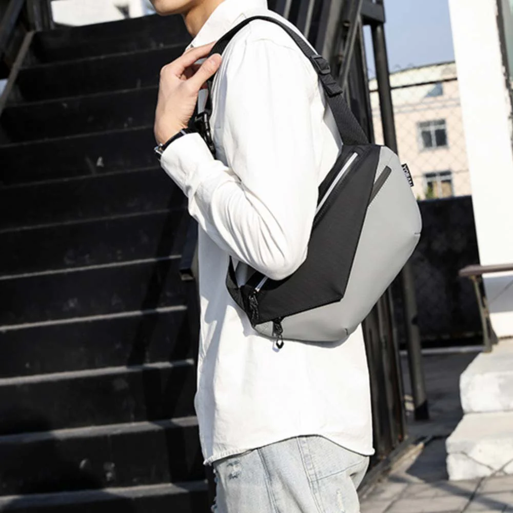 BAG-SL1 | Fashion Sling Bag / Chest Bag / Waist bag | Anti-Splash Bag with Velcro - Image 6