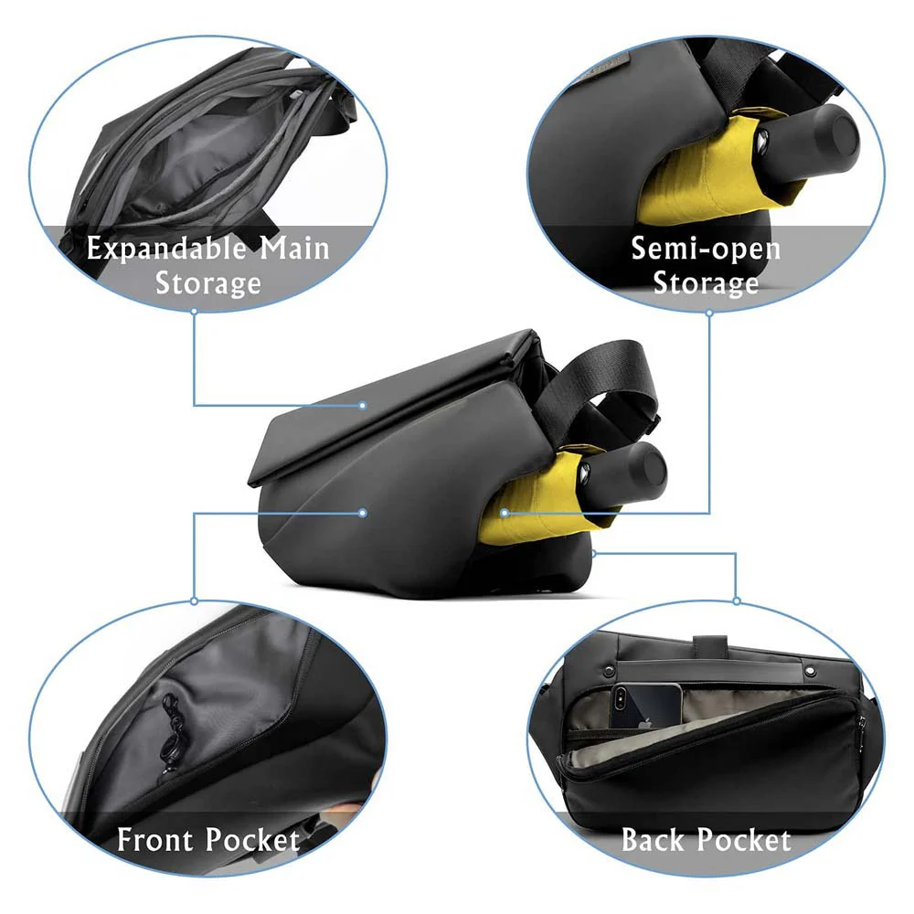 BAG-SL3 | Sling bag / Chest bag / Waist bag | Anti-splash bag - Image 4