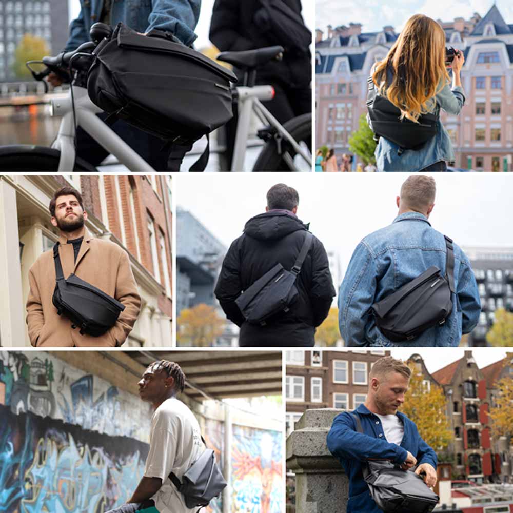 BAG-SL3 | Sling bag / Chest bag / Waist bag | Anti-splash bag - Image 6