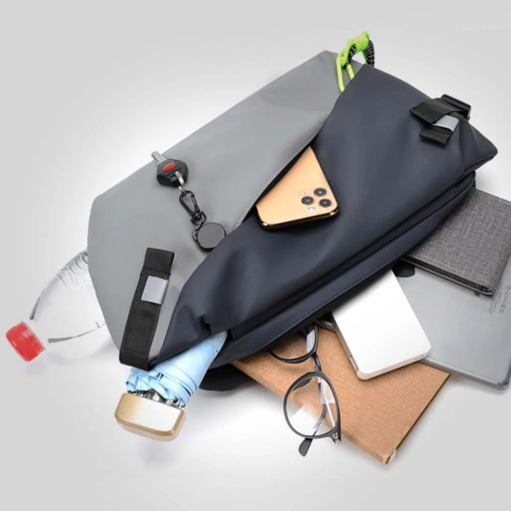 BAG-SL4 | Sling Bag / Chest Bag / Waist Bag | Anti-Splash Bag with Retractable Key Chain - Image 4