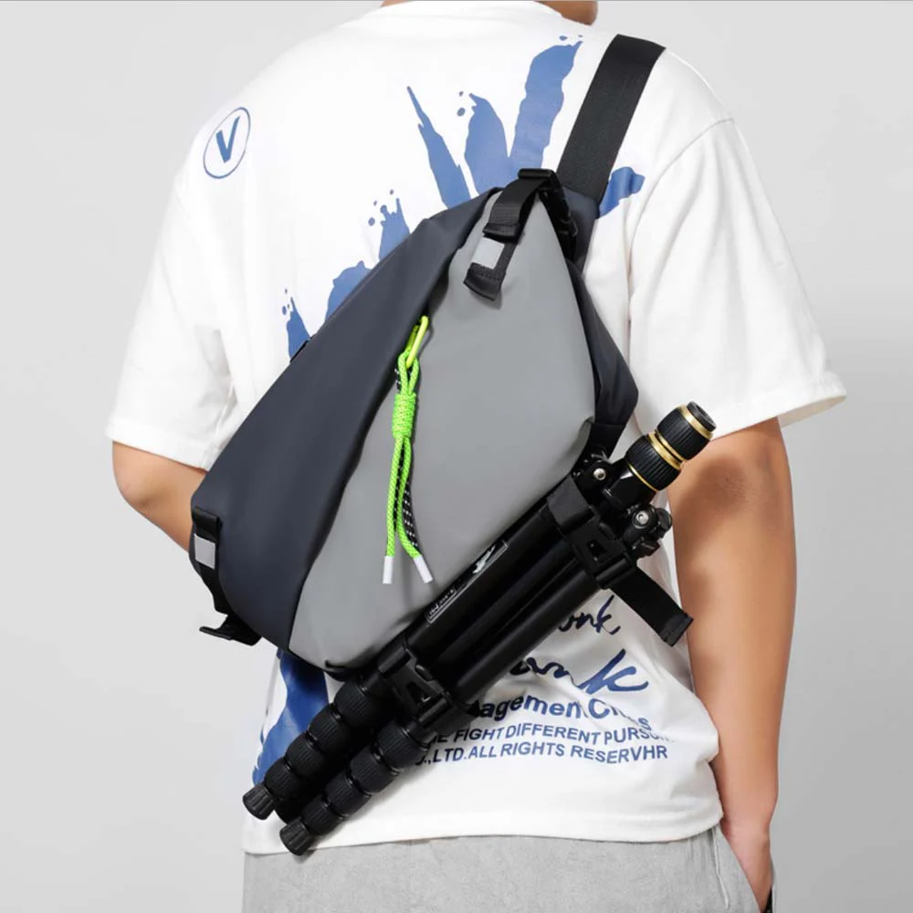 BAG-SL4 | Sling Bag / Chest Bag / Waist Bag | Anti-Splash Bag with Retractable Key Chain - Image 6