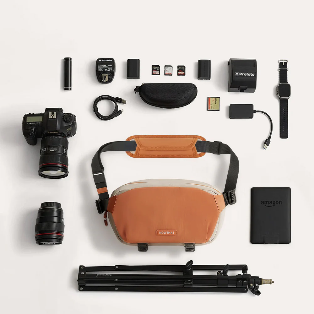 BAG-SL6 | Camera Sling Bag With Tripod Holder | Anti-Splash Bag - Image 8