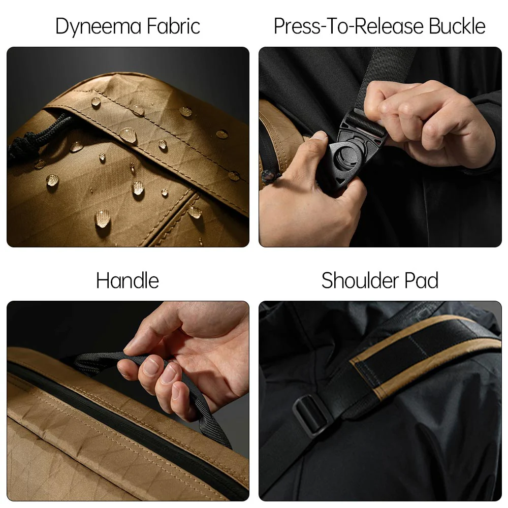 BAG-SL7 | Sling Bag / Chest Bag / Shoulder Bag with Handle | Anti-Splash Bag - Image 4