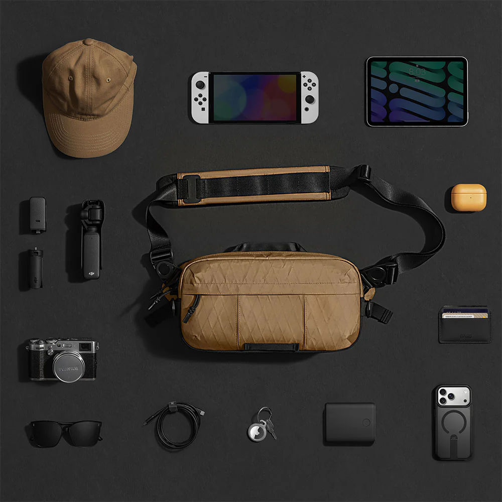BAG-SL7 | Sling Bag / Chest Bag / Shoulder Bag with Handle | Anti-Splash Bag - Image 6