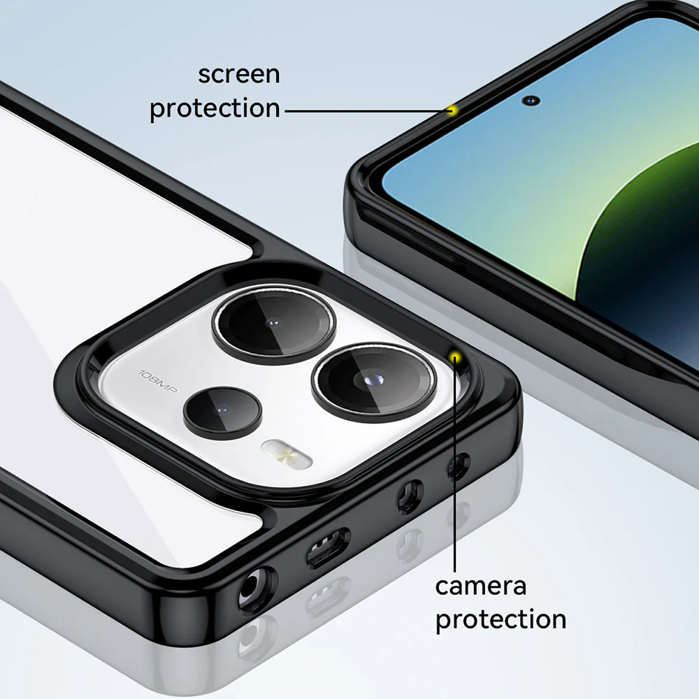 BN-Mi25-RMN144GEU | Xiaomi Redmi Note 14 4G (EU Version) Case | Shockproof Drop Proof Rugged Cover - Image 4