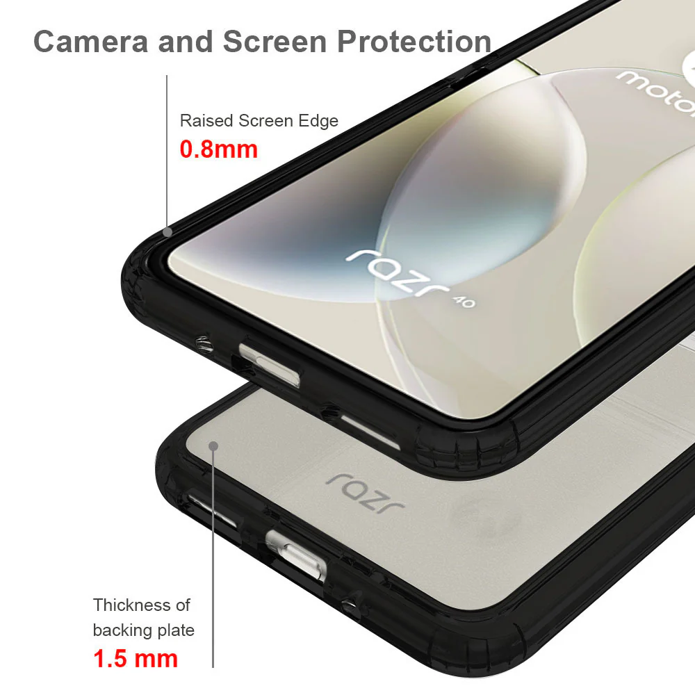 BN-MT23-RZ40 | Motorola Razr 40 Case | Shockproof Drop Proof Rugged Cover - Image 4