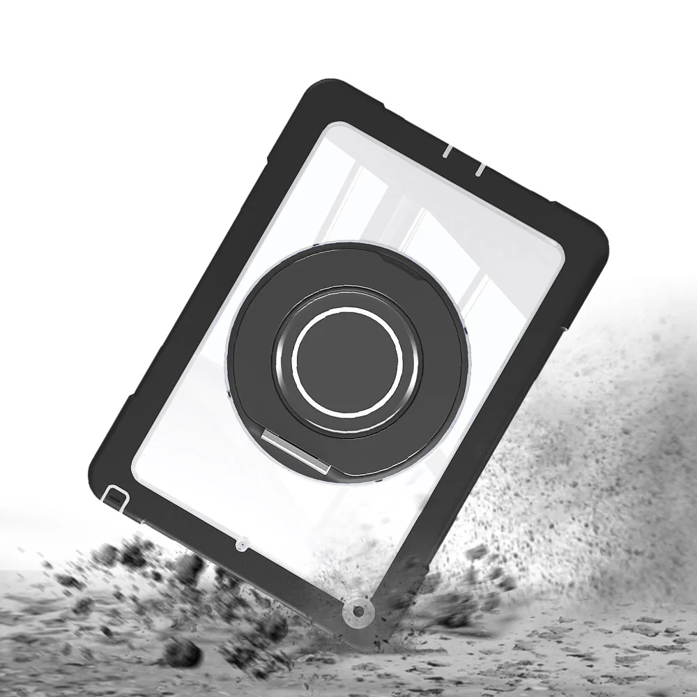 BON-iPad-N3 | iPad 10.2 (7th & 8th & 9th Gen.) 2019 / 2020 / 2021 | Rugged case with kick-stand & folding grip - Image 4