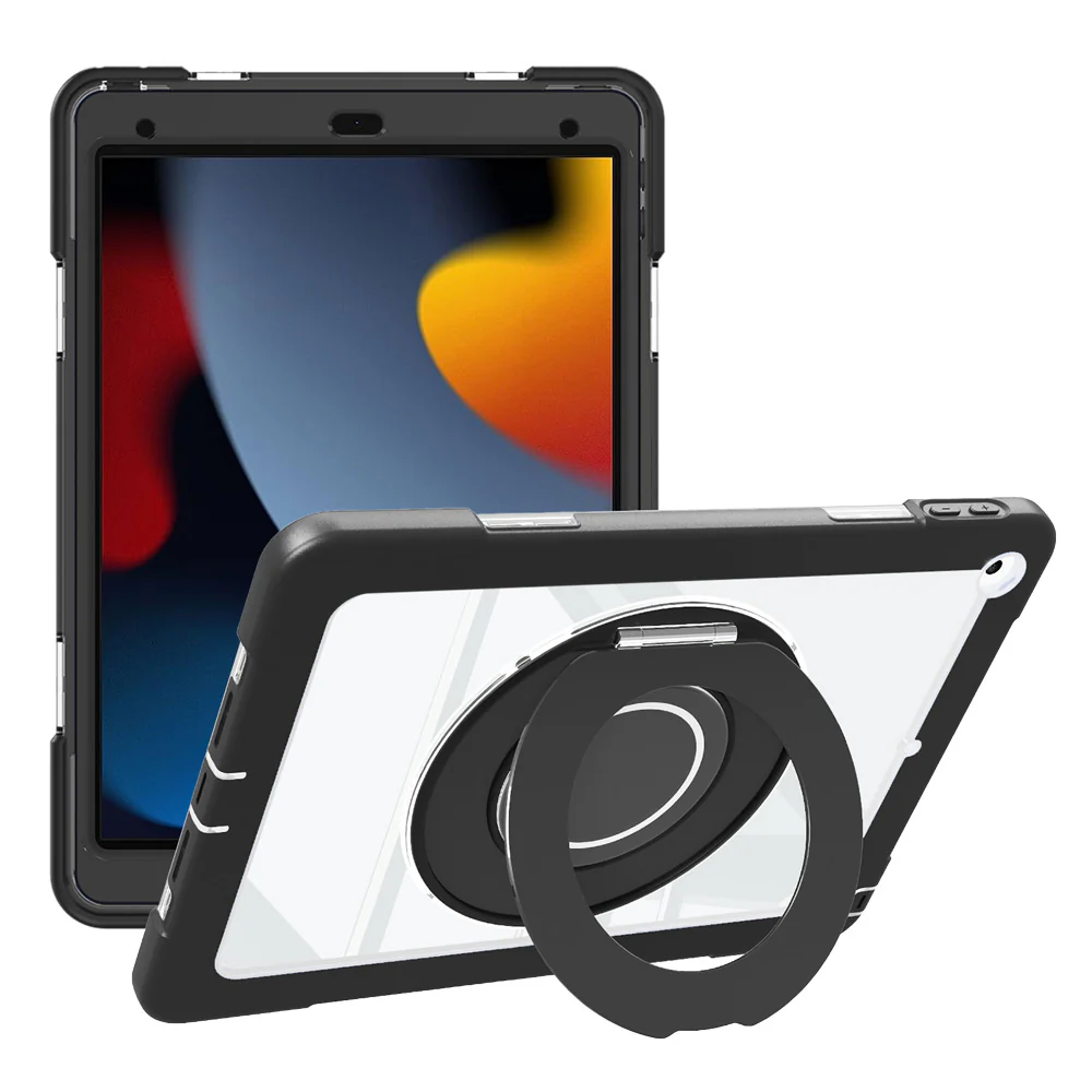 BON-iPad-N3 | iPad 10.2 (7th & 8th & 9th Gen.) 2019 / 2020 / 2021 | Rugged case with kick-stand & folding grip - Image 6