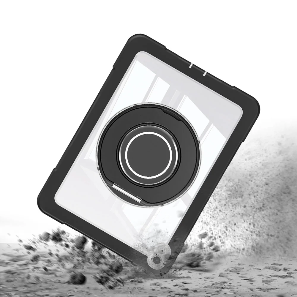 BON-iPad-N5 | iPad 10.9 (10th Gen.) | Rugged case with kick-stand & folding grip - Image 4