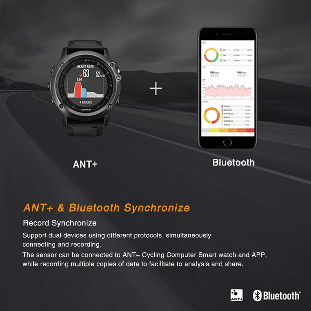 BTS-SNC01 | Bluetooth Speed & Cadence Bike Sensor - Image 4