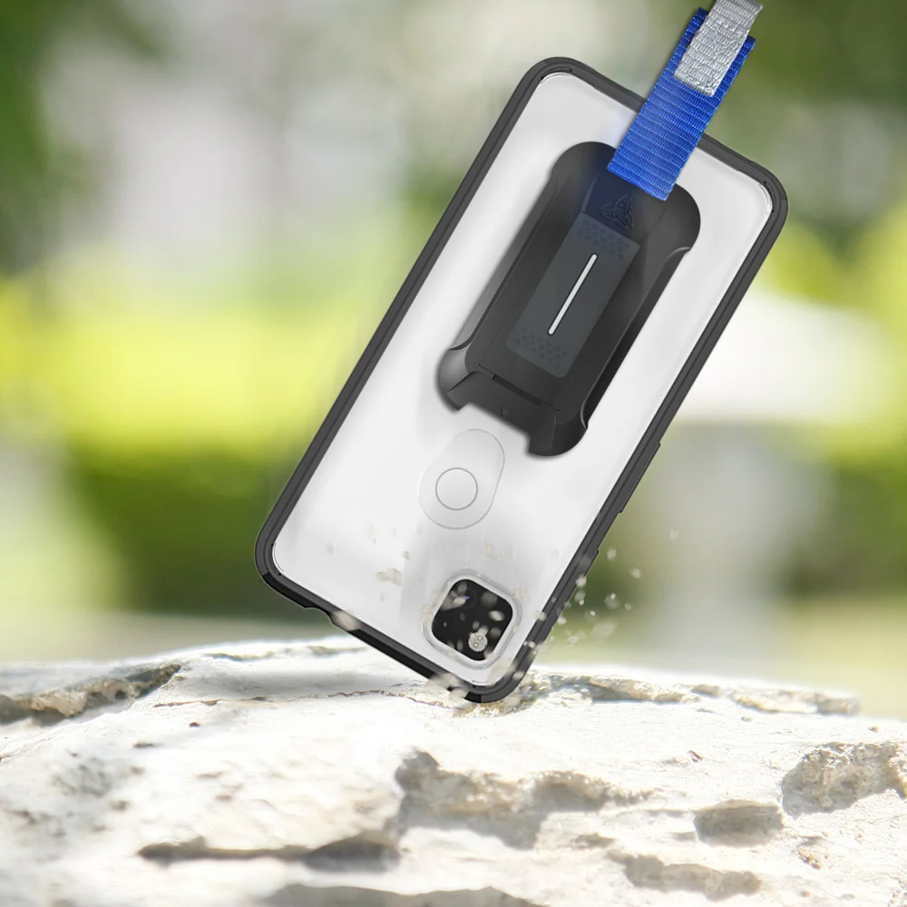 BX3-GG20-PX4A | Google Pixel 4a (NOT for 4a 5G) Case | Mountable Shockproof Rugged Case for Outdoors w/ Carabiner - Image 8