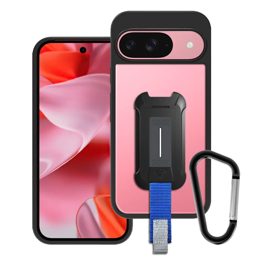 BX3-GG24-PXL9 | Google Pixel 9 / 9 Pro Case | Mountable Shockproof Rugged Case for Outdoors w/ Carabiner - Image 2