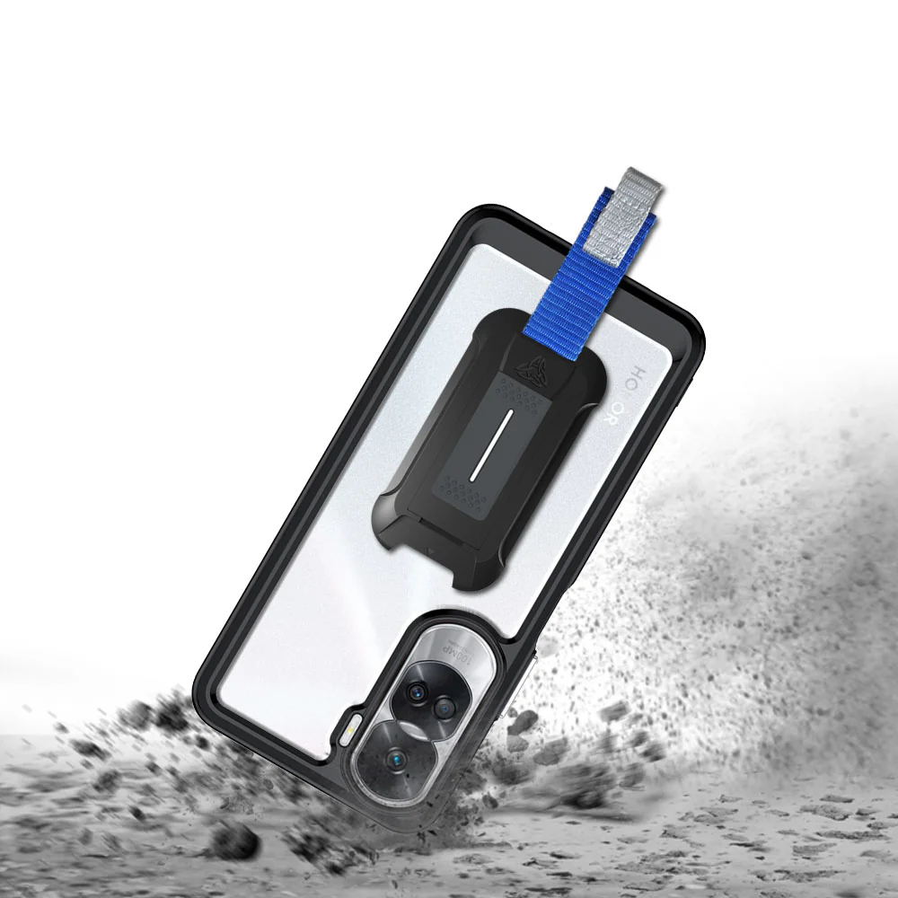 BX3-HR23-90L | Honor 90 Lite | Mountable Shockproof Rugged Case for Outdoors w/ Carabiner - Image 9