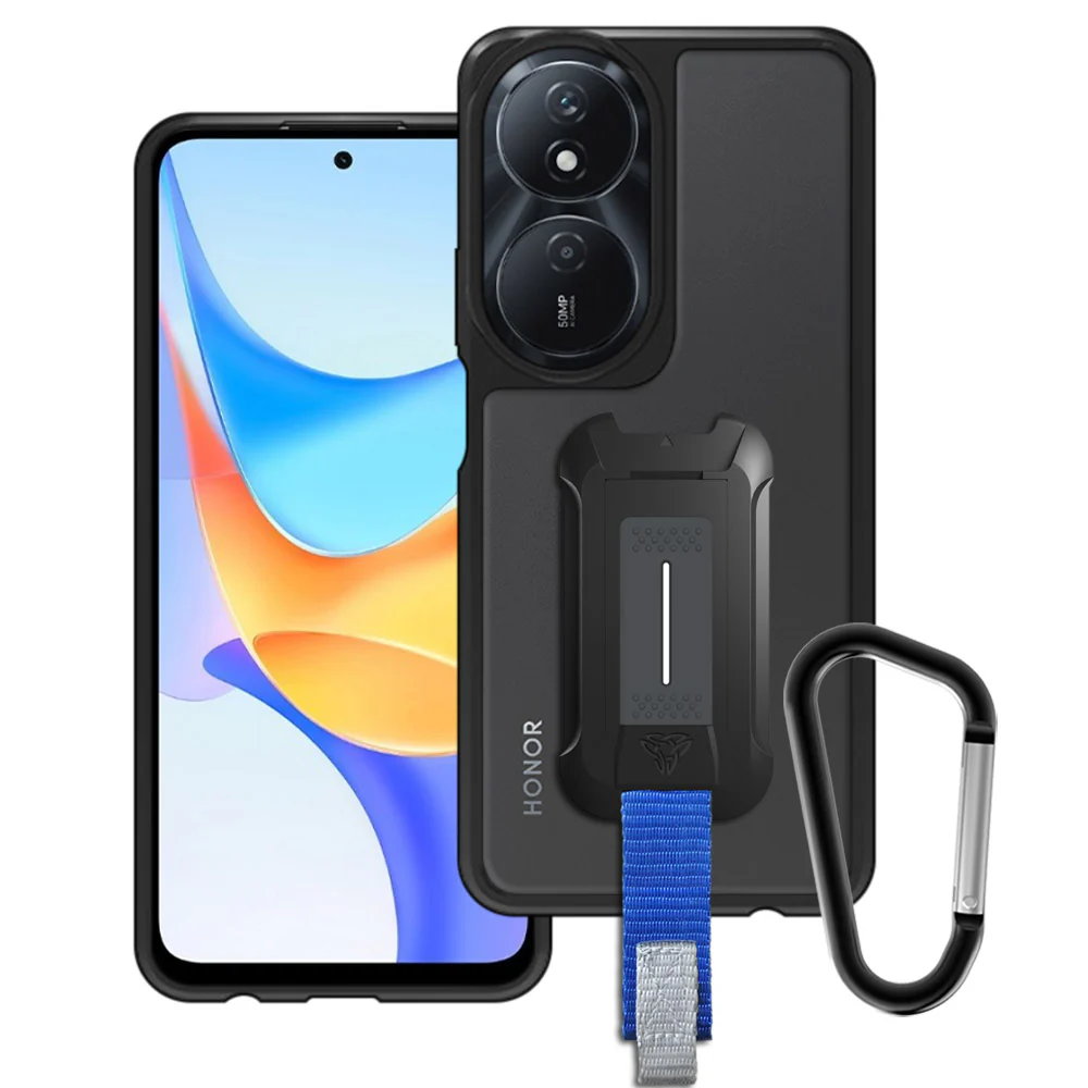 BX3-HR23-PY50PL | Honor Play 50 Plus | Mountable Shockproof Rugged Case for Outdoors w/ Carabiner