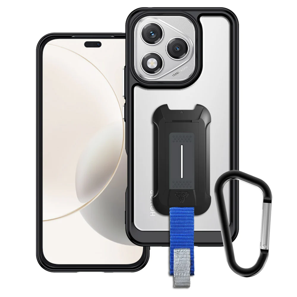 BX3-HR25-400L | Honor 400 Lite | Mountable Shockproof Rugged Case for Outdoors w/ Carabiner