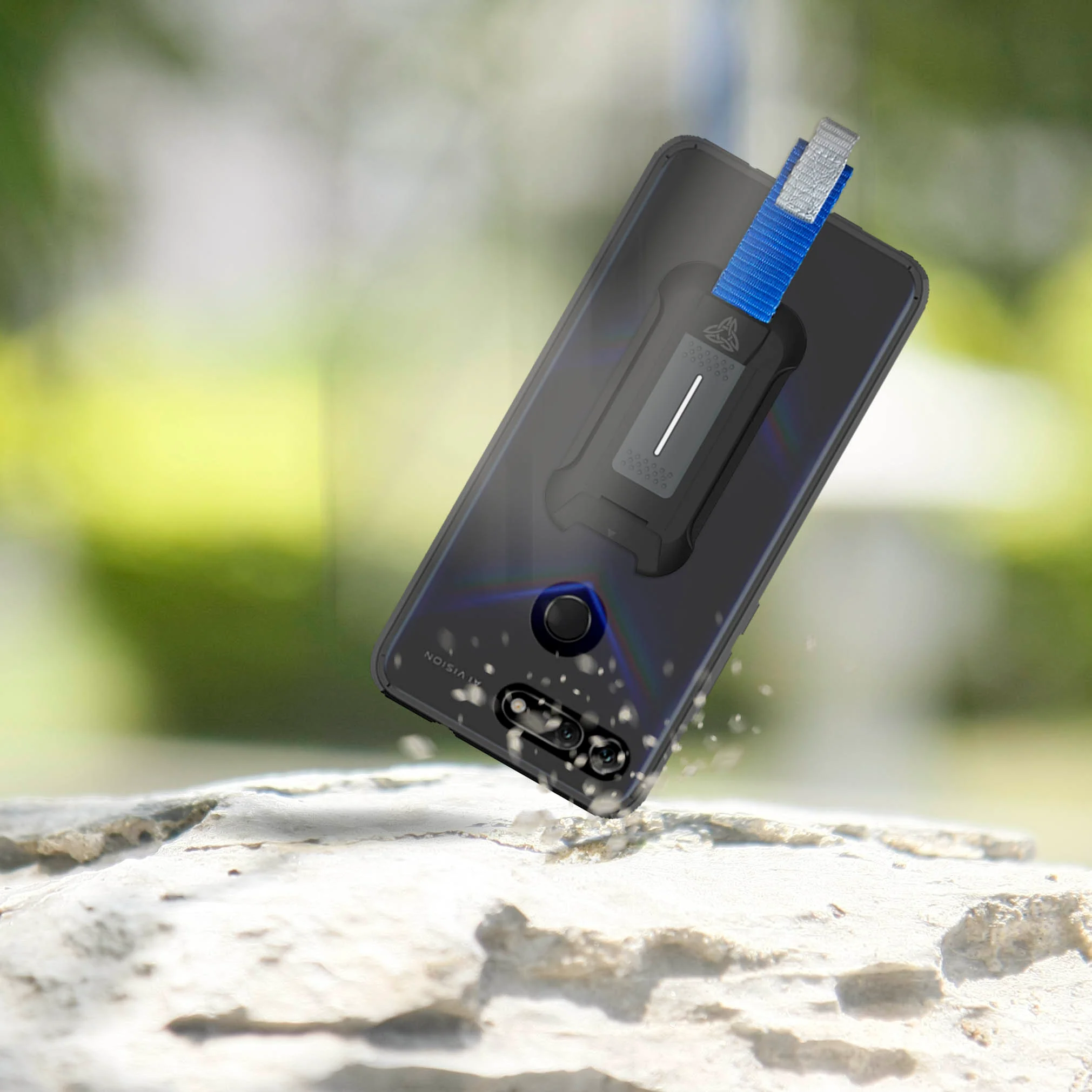 BX3-HW18-HV20 | Honor View 20 | Mountable Shockproof Rugged Case for Outdoors w/ Carabiner - Image 3